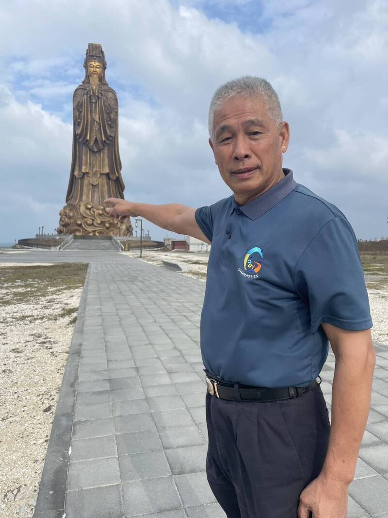 澎湖媽祖園區周邊荒涼 葉竹林現勘4大質疑轟：3年只剩「基礎設施」？