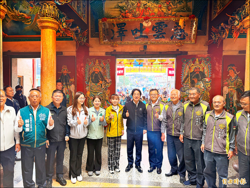 賴清德：不同黨沒關係 同國最要緊