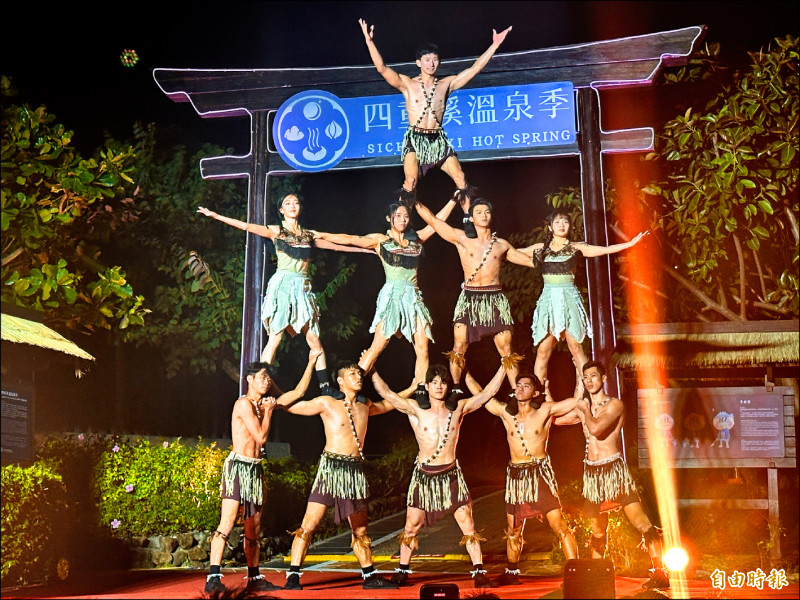 燈海、馬戲團 屏東四重溪溫泉季登場