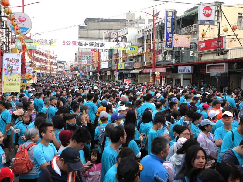 新港奉天宮「跑出金虎爺」全國路跑賽熱鬧登場