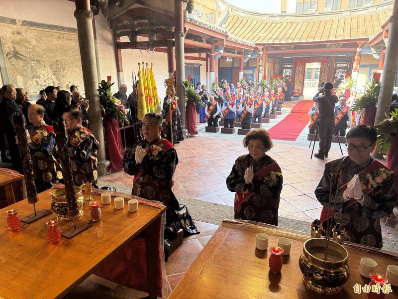 台南陳氏宗親會跨越半世紀古禮祭祖 700位世界宗親齊聚