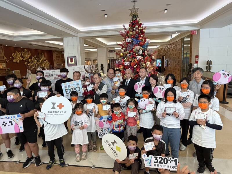 嘉義耐斯飯店心願卡啟動 點亮400位弱勢童夢想