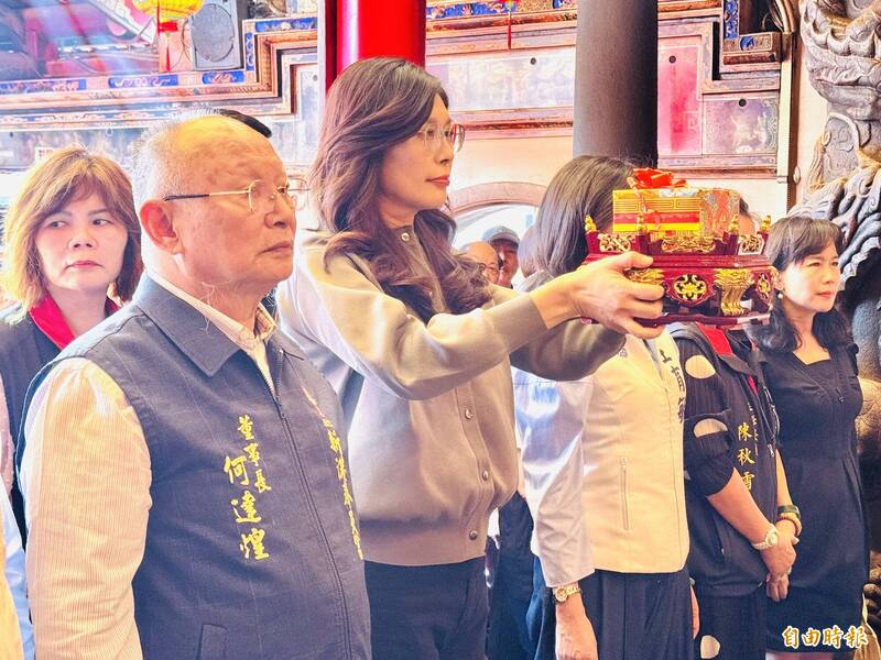 嘉義縣長人選鄭麗文仍未表態 王育敏稱「尚未討論」