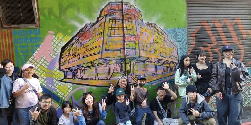 中壢街頭塗鴉融入嘻哈精神 街區藝術展現年輕新能量
