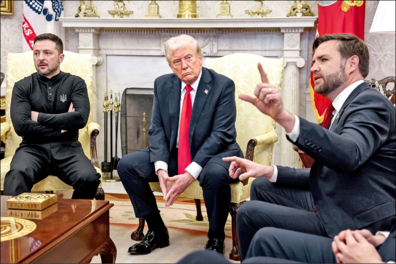 和平三條件 范斯駁斥增援就能戰勝