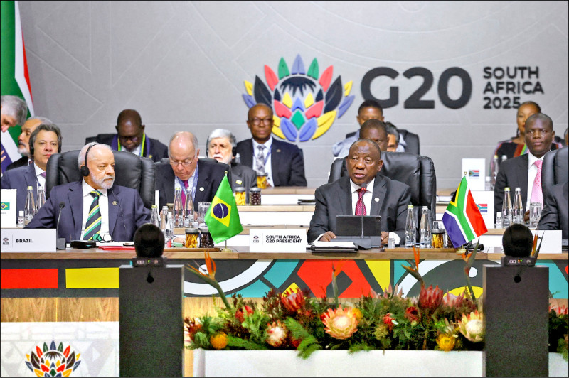 川普缺席 G20破例首日通過領袖宣言