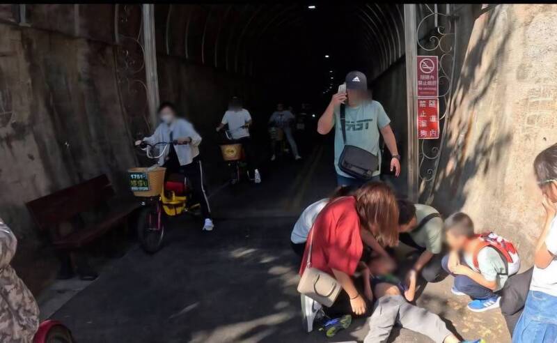 救護車進不去！ 后豐鐵馬道花樑鋼橋路窄車禍揭隱憂