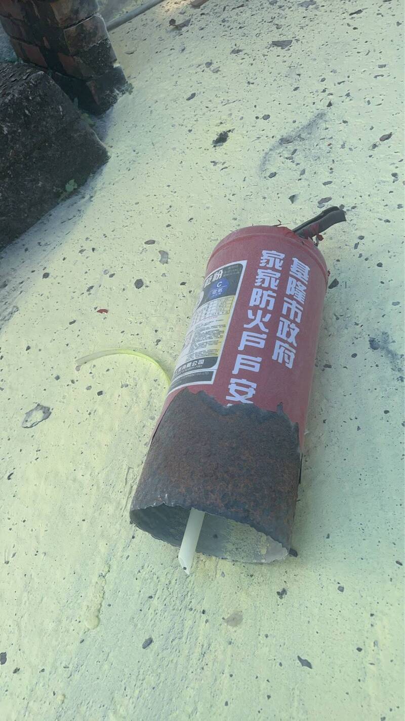 基隆又傳滅火器自爆 議員宋瑋莉盼高地增設消防栓