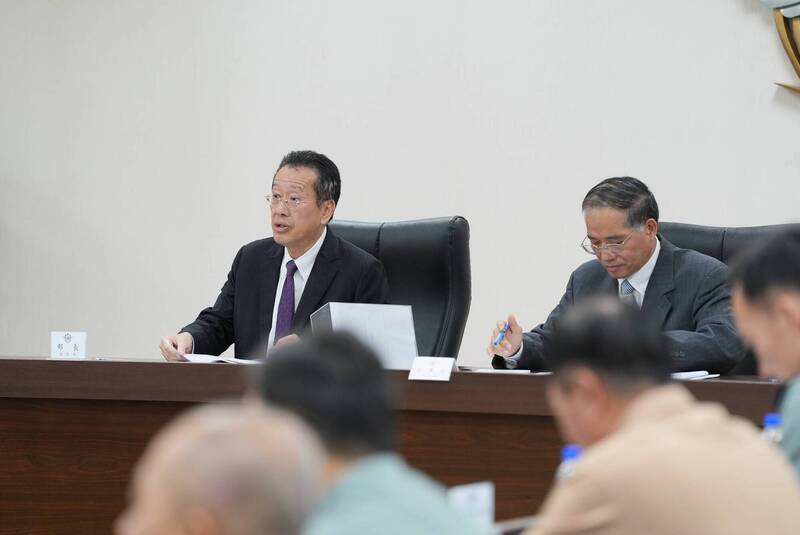 監院赴國防部巡察座談 顧立雄：對國軍整體戰力提升助益甚多