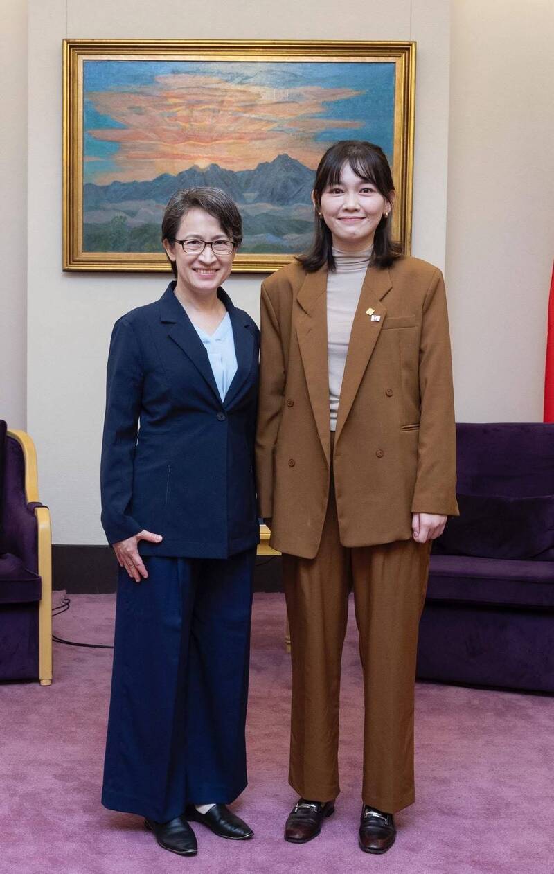 亞太自由婦女協會拜會蕭美琴 吳欣岱：民主需持續捍衛互相支持