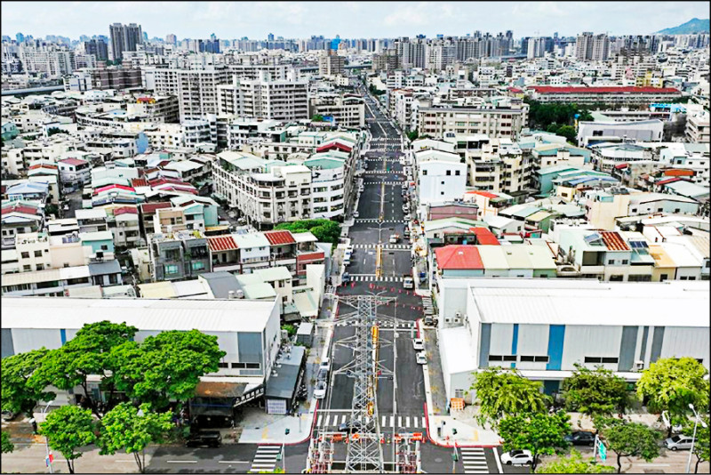 台中市民大道 三期工程停擺3年
