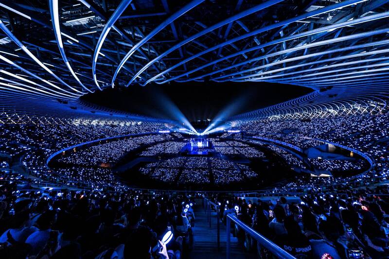 演唱會太夯  陳其邁預告明年世運主場館檔期額滿了