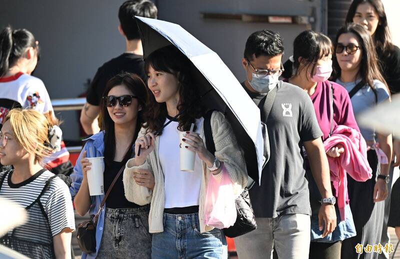 今白天高溫上看29度  傍晚水氣增多、各地明顯轉涼