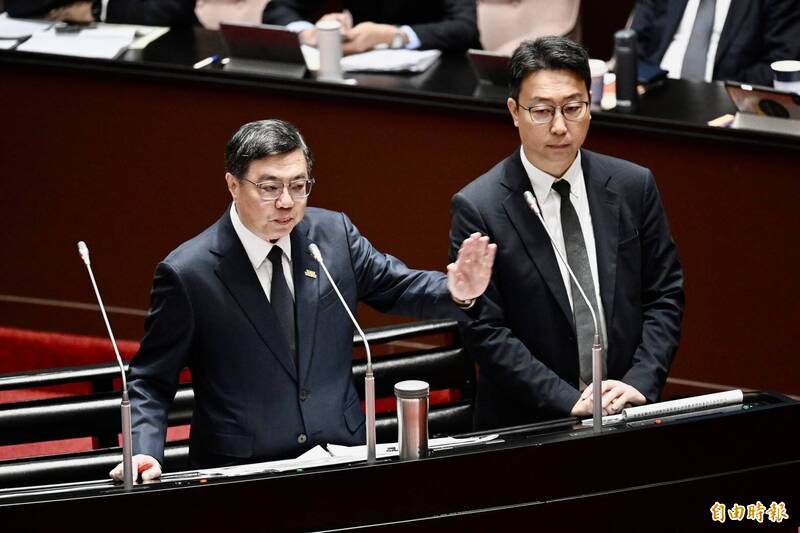 對藍白惡修「財劃法」提覆議？ 卓榮泰：盼失速列車停下來