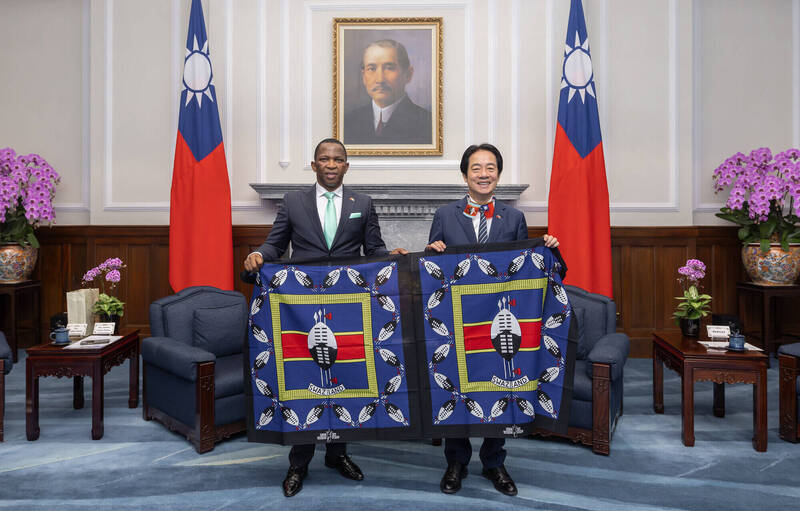 賴總統:鼓勵更多台灣企業佈局 從史瓦帝尼連結非洲市場