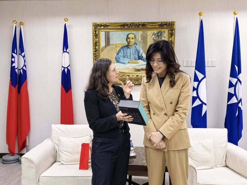 鄭麗文與以色列代表會談 雙方期待開啟更多合作機會