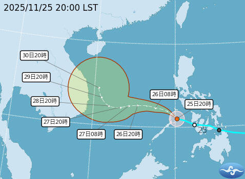 天琴颱風生成!週三、週四中層水氣影響台灣 主要雨區曝