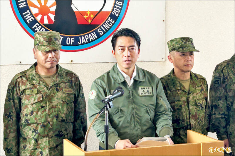 小泉進次郎反駁中國批評 強調與那國島部署屬防禦性