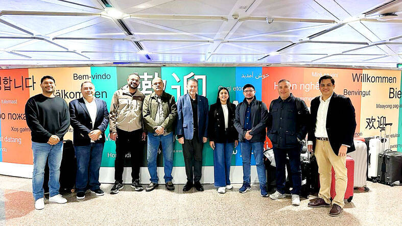 《TAIPEI TIMES》Delegation from Panama arrives
