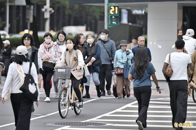 週三晚間北、東防短暫雨 中南部日夜溫差大