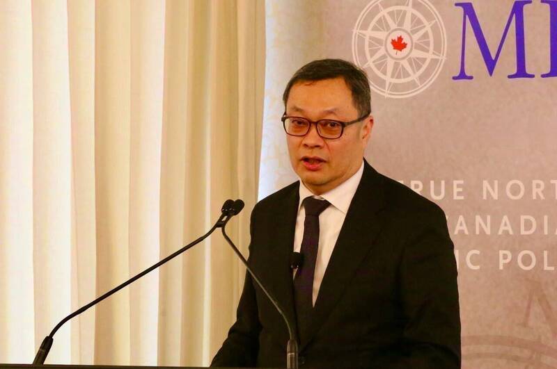 外交部次長受邀赴加拿大智庫演說 盼深化與友盟夥伴合作