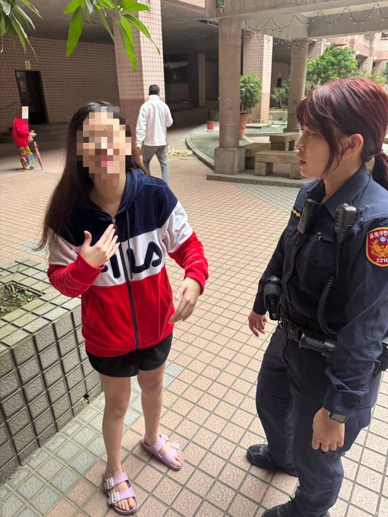 基隆婦人誤以為女兒遭擄 警獲報2小時尋獲化解虛驚