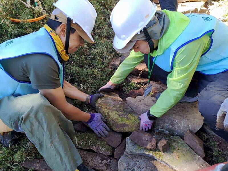 玉山塔塔加手作步道基地營 加速修復、培訓生力軍