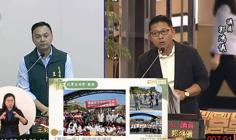 關廟砲校距公車站步程近30分鐘 南市交通局:營區大門將增設公車站