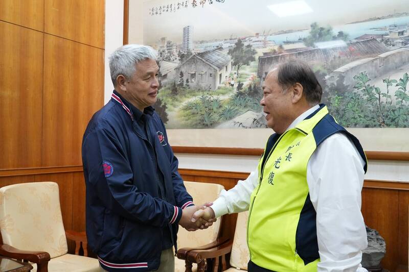 澎科大新校長李文熙拜會縣長陳光復 未來加強官學界合作 