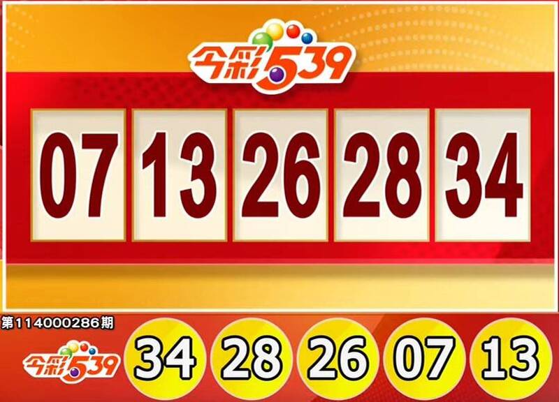 手刀對獎！11/26 今彩539、3星彩、4星彩獎號出爐