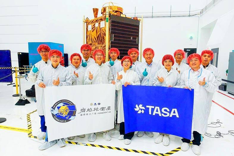 《TAIPEI TIMES》 Formosat-8 slated for launch today
