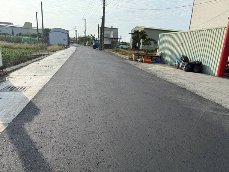 高雄梓官區信義路近台17線側溝完工 改善地方積淹水