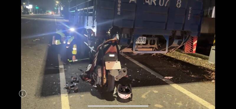 路旁違停奪命！ 雲林機車騎士傷重不治