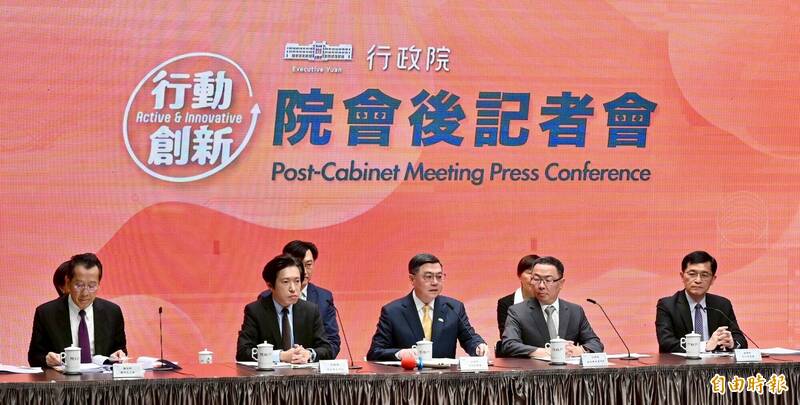 政院通過1.25兆軍購特別條例草案 卓揆籲在野支持：沒有國哪有黨？