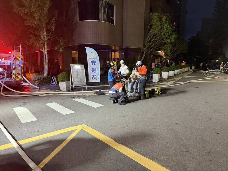 北投民宅清晨傳火警 附近2住戶遭濃煙波及嗆傷