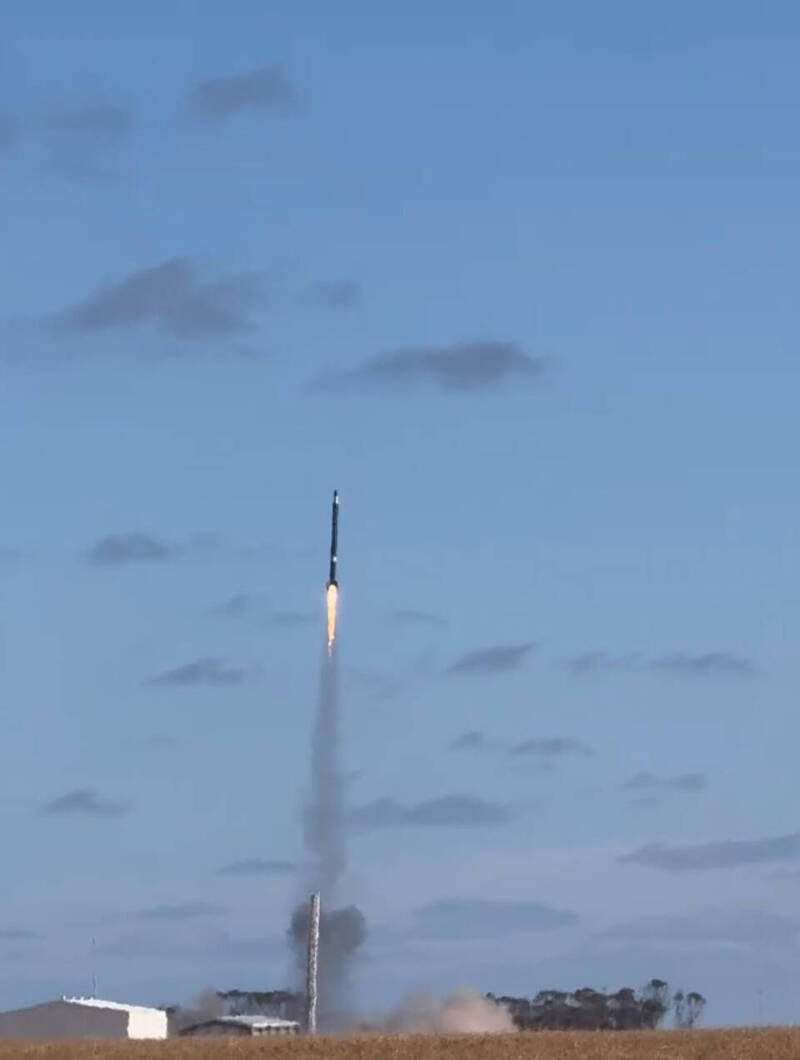 台灣晉陞太空澳洲公司火箭發射成功  展現太空科技實力
