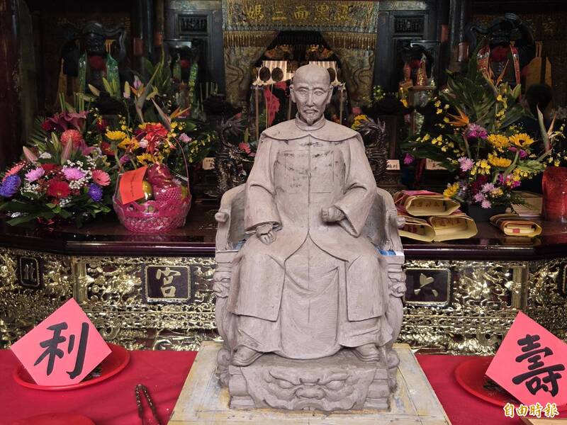嘉義新港六興宮建廟200年 雕刻首尊王得祿將軍神像明年開光