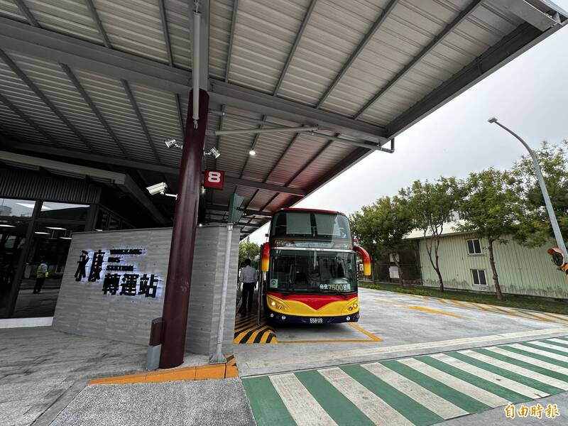 台南永康轉運站啟用 7國道客運路線連結市區公車