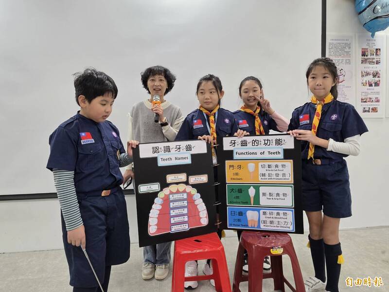 中和自強國小幼童軍日行一善深入社區 推廣口腔保健獲長者熱烈回響