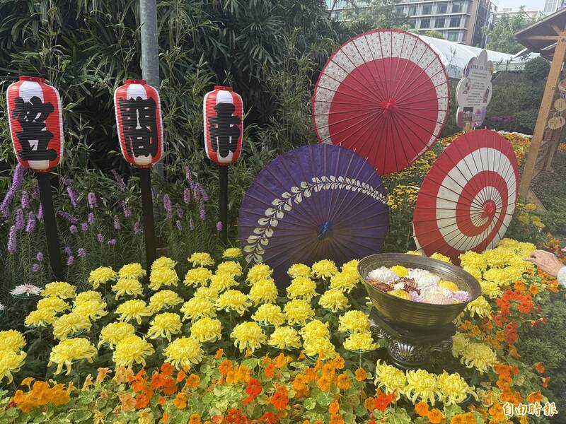 士林官邸菊展15大主題展區今盛大亮相 13萬盆、150種菊花打造繽紛夢境