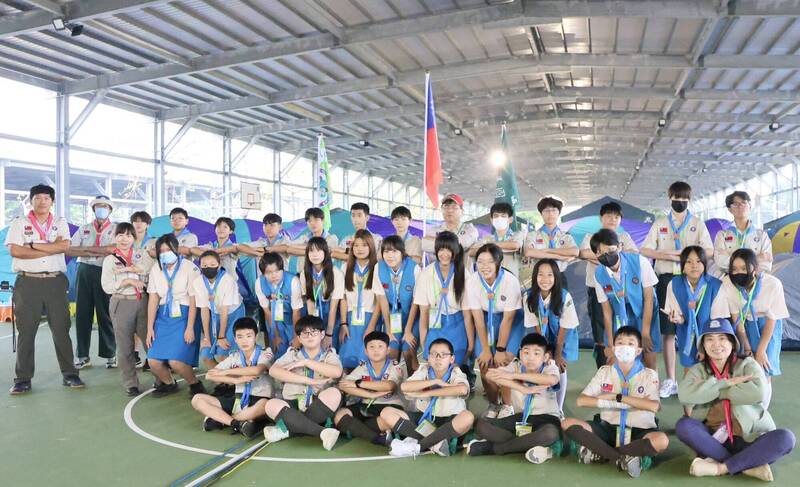 高雄市國中童軍大露營 1500師生齊聚中正預校