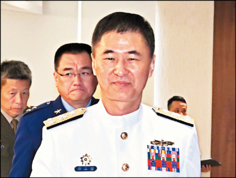 務實派蔣正國 升任海軍司令