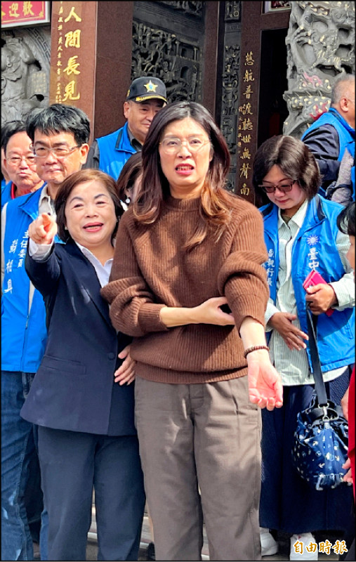 對決江啟臣 楊瓊瓔投入中市長初選