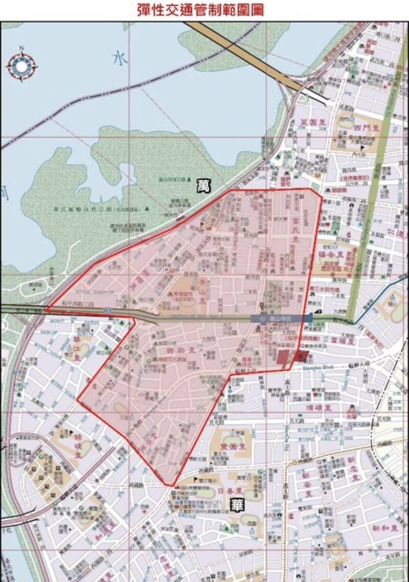 北港媽祖北上贊境青山王 今10時起萬華火車站周邊交通管制