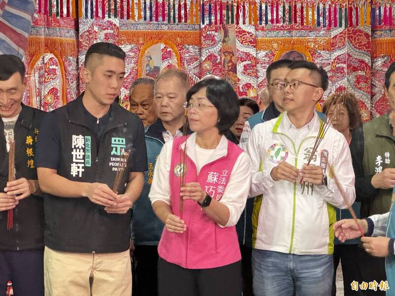 選戰升溫! 蘇巧慧勤走基層:拚民進黨議會過半、全力助攻小雞