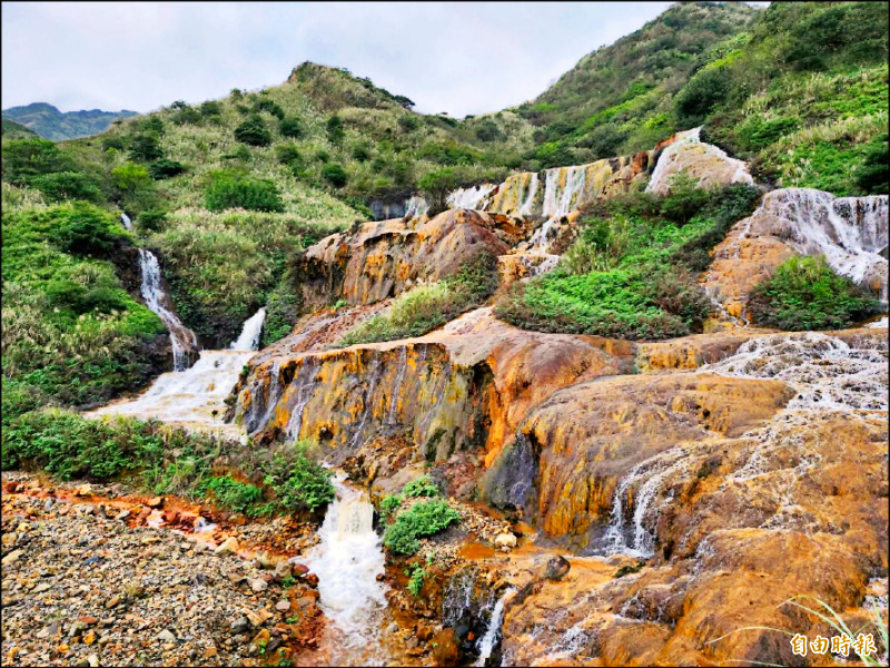 指定為自然地景》九份金瓜石水湳洞公園 涵蓋13處地質景觀