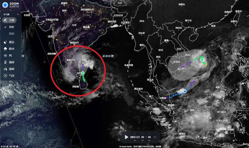 熱帶氣旋侵襲增至132死176失蹤 斯里蘭卡宣布緊急狀態