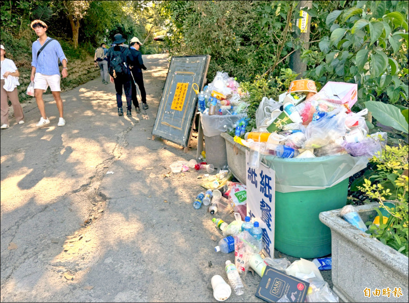 大坑「甜點系地標」 落實垃圾不落地