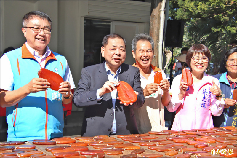 竹北烏魚子上市 每斤收購價850元