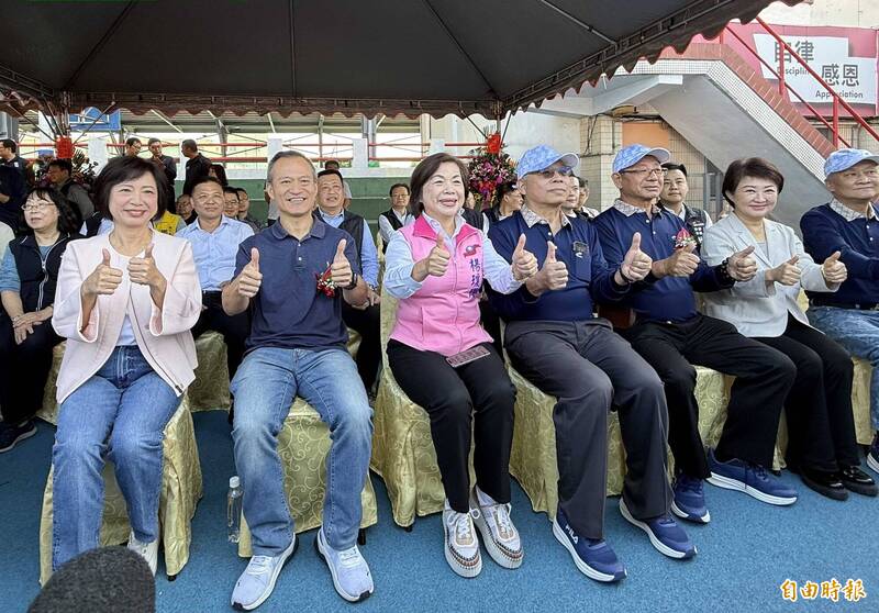 台中市長選戰藍營2強廝殺 綠營何欣純帶小雞全力衝刺